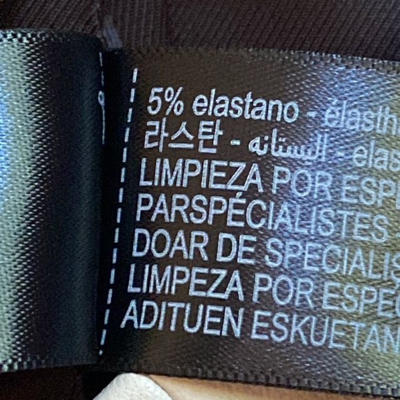 NWT Massimo Dutti Studio Off White Leather Midi Skirt with Front Slit Size M. - Picture 10 of 12